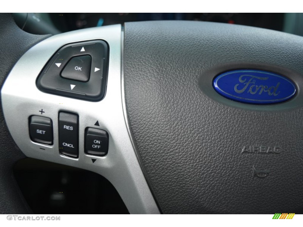 2015 Explorer FWD - Oxford White / Medium Light Stone photo #15
