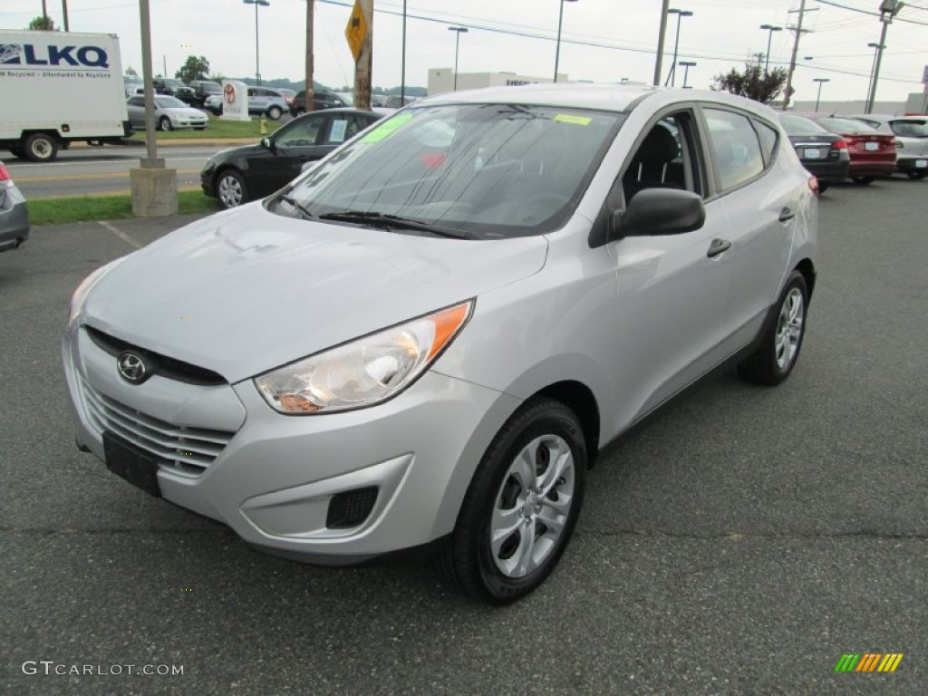 Diamond Silver 2010 Hyundai Tucson GLS Exterior Photo #97405292