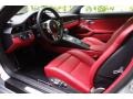  2015 911 Turbo S Coupe Black/Garnet Red Interior