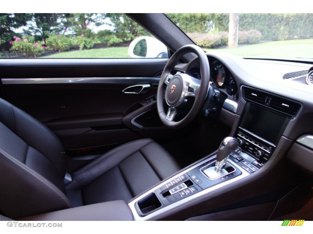 2012 911 Carrera S Coupe - Carrara White / Espresso Natural Leather photo #15