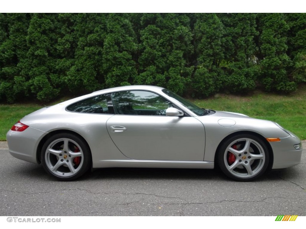 Arctic Silver Metallic 2005 Porsche 911 Carrera S Coupe Exterior Photo #97409964