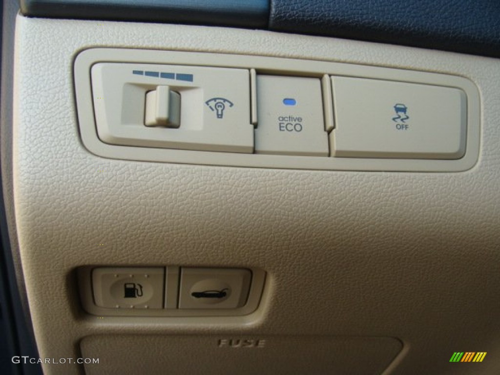 2014 Sonata GLS - Pewter Gray Metallic / Camel photo #12