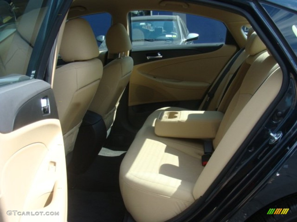 2014 Sonata GLS - Pewter Gray Metallic / Camel photo #21