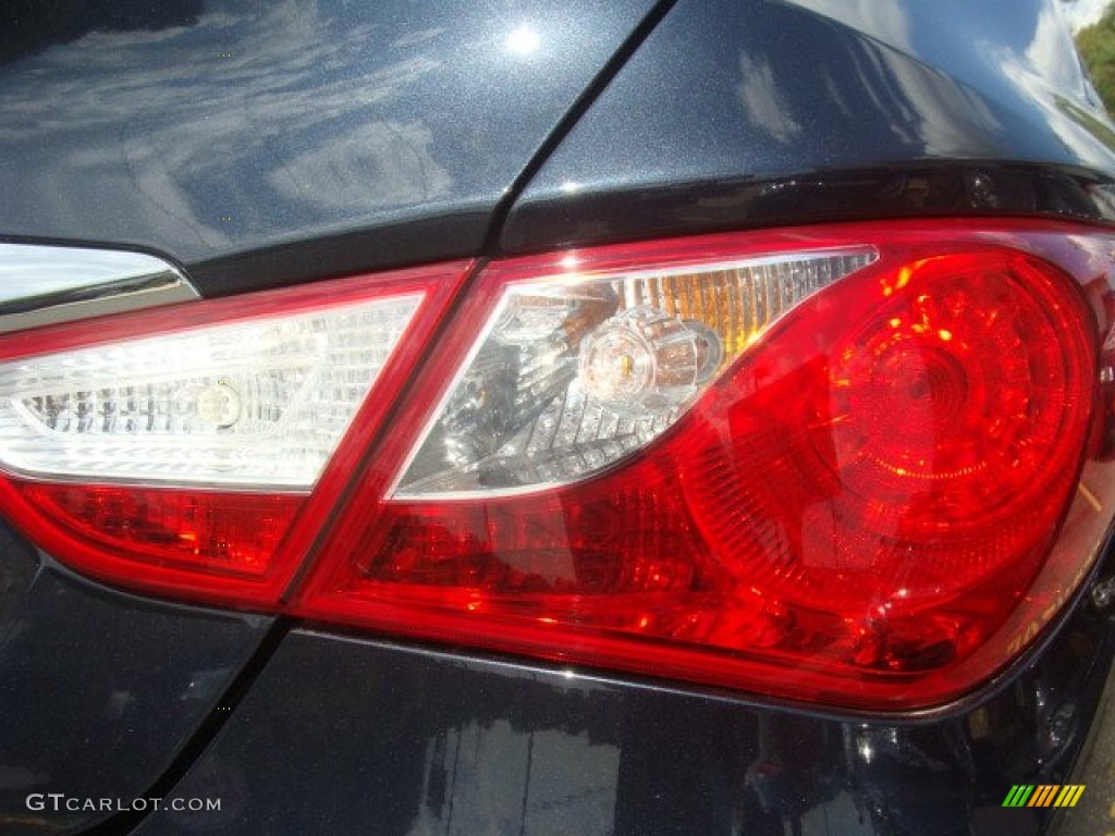 2014 Sonata GLS - Pewter Gray Metallic / Camel photo #23