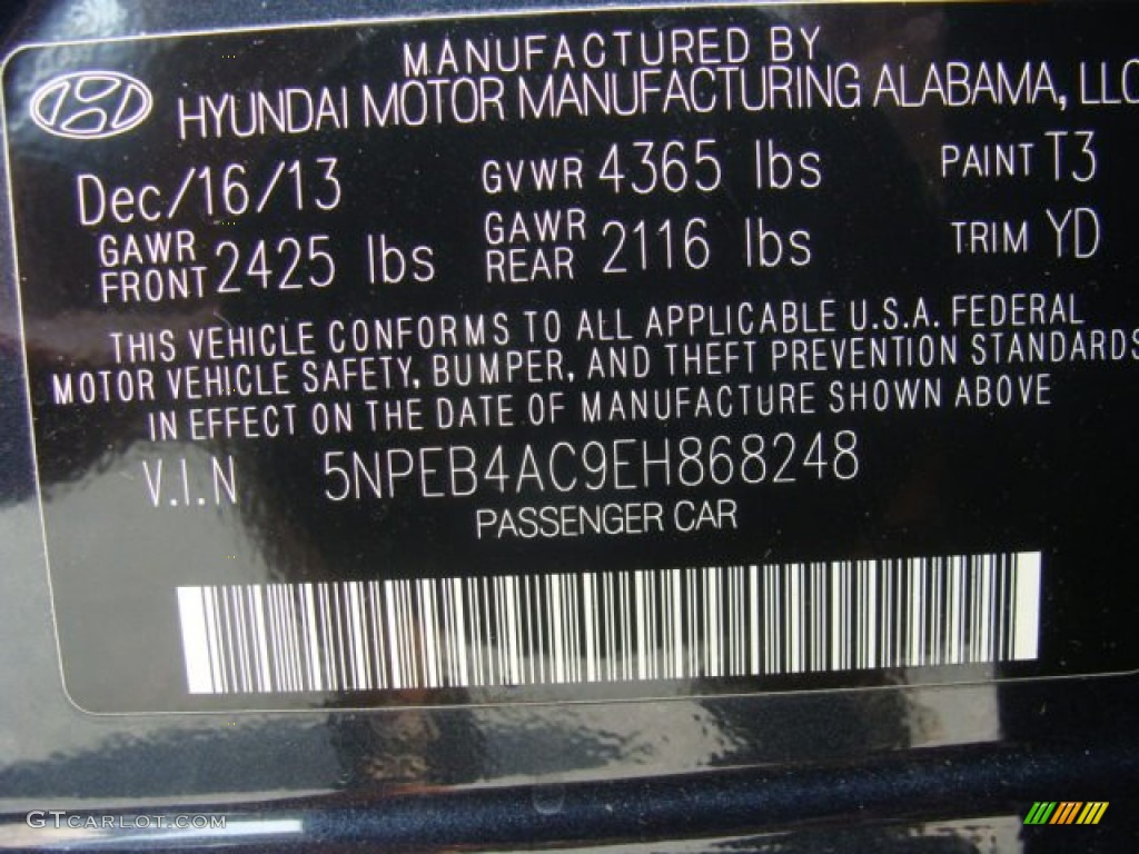 2014 Sonata GLS - Pewter Gray Metallic / Camel photo #32