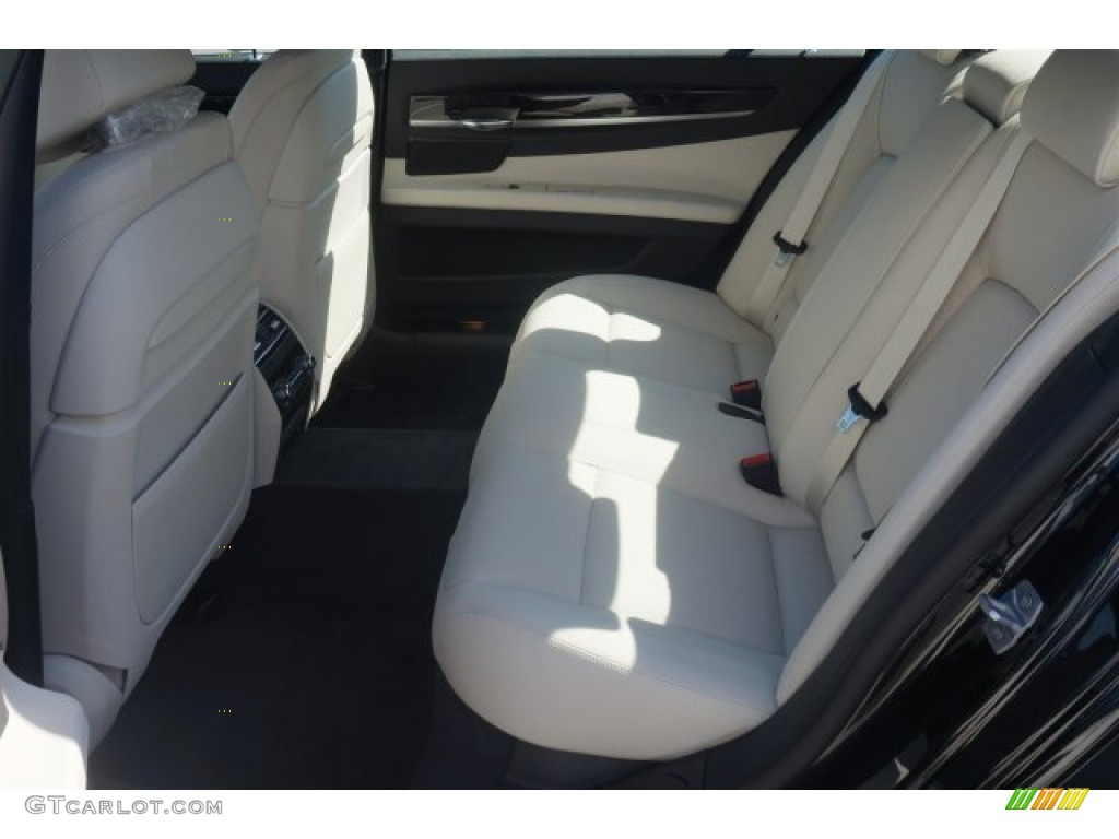 2015 BMW 7 Series 740Li Sedan Rear Seat Photo #97410890