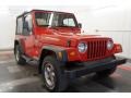 1997 Flame Red Jeep Wrangler Sport 4x4  photo #5