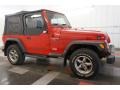 1997 Flame Red Jeep Wrangler Sport 4x4  photo #6