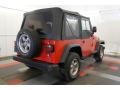 1997 Flame Red Jeep Wrangler Sport 4x4  photo #8