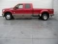 Ruby Red Metallic - F350 Super Duty King Ranch Crew Cab 4x4 Dually Photo No. 3