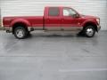 Ruby Red Metallic - F350 Super Duty King Ranch Crew Cab 4x4 Dually Photo No. 8