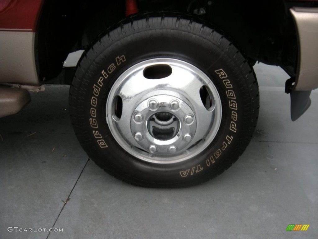 2014 F350 Super Duty King Ranch Crew Cab 4x4 Dually - Ruby Red Metallic / King Ranch Chaparral Leather photo #21