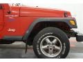 1997 Flame Red Jeep Wrangler Sport 4x4  photo #36