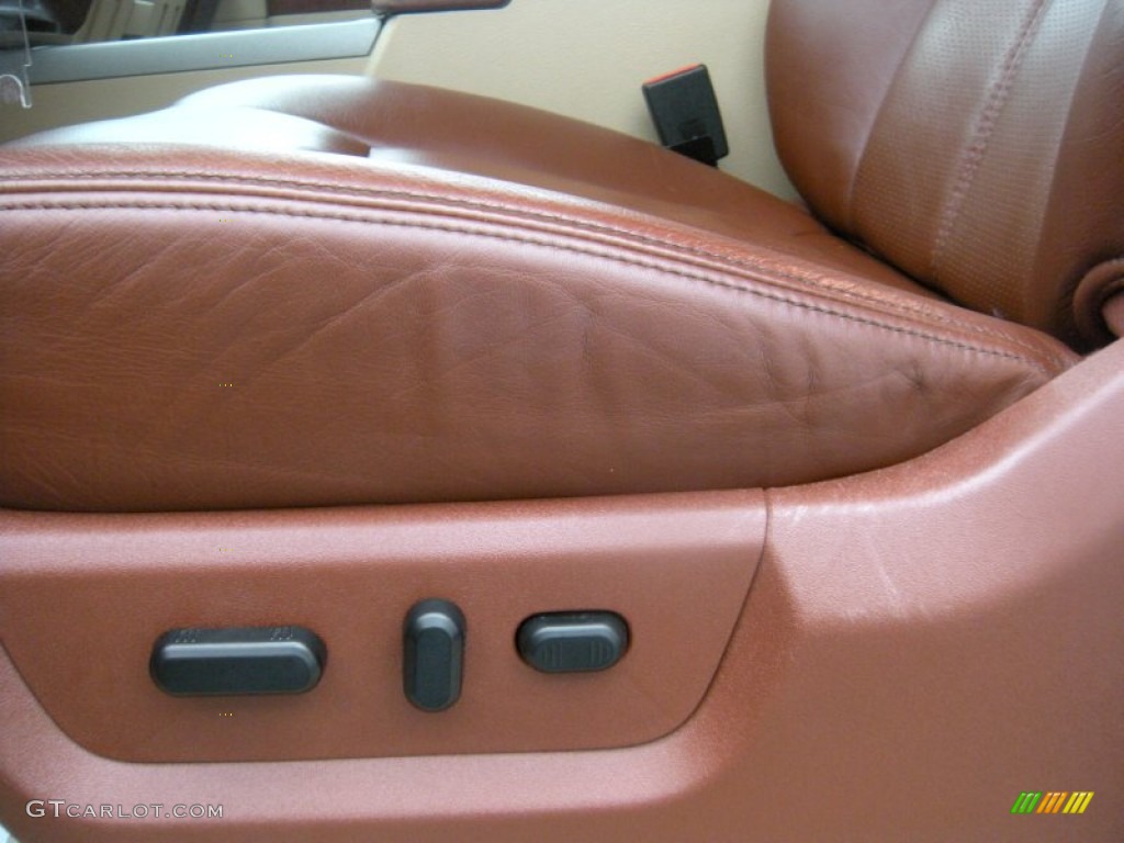 2014 F350 Super Duty King Ranch Crew Cab 4x4 Dually - Ruby Red Metallic / King Ranch Chaparral Leather photo #40