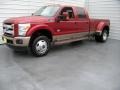 Ruby Red Metallic - F350 Super Duty King Ranch Crew Cab 4x4 Dually Photo No. 54