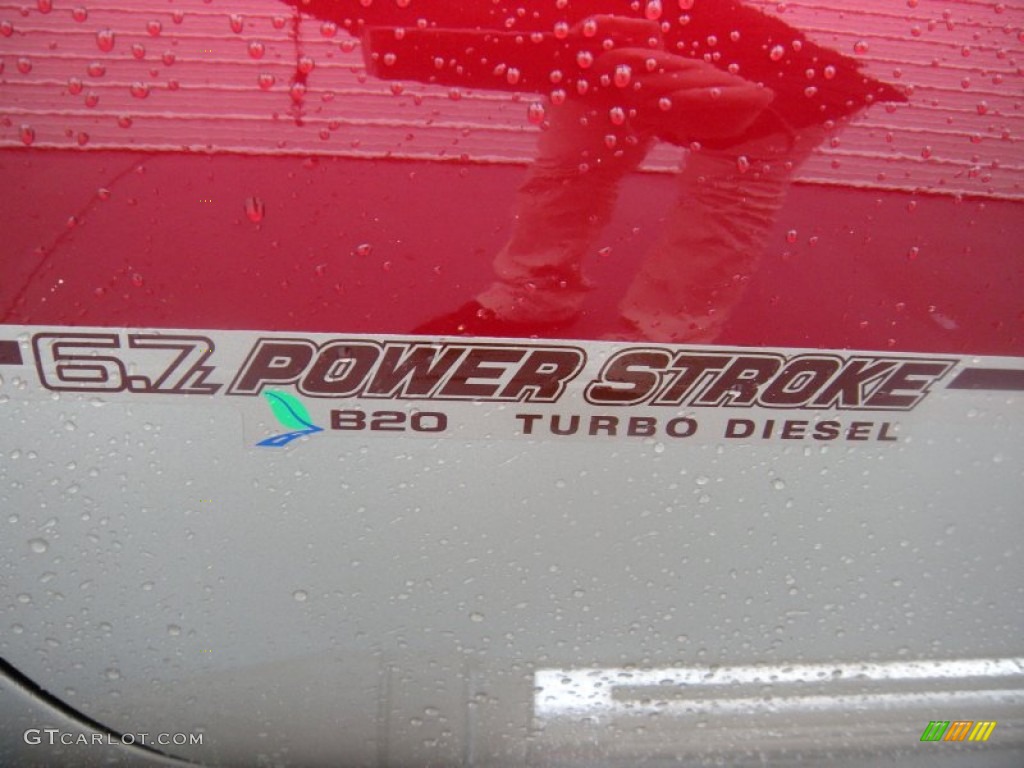 2014 F350 Super Duty King Ranch Crew Cab 4x4 Dually - Ruby Red Metallic / King Ranch Chaparral Leather photo #67