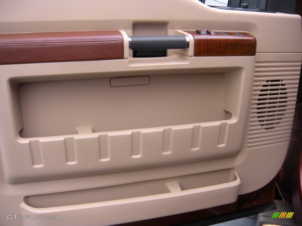 2014 F350 Super Duty King Ranch Crew Cab 4x4 Dually - Ruby Red Metallic / King Ranch Chaparral Leather photo #86