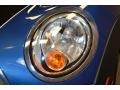 2014 Lightning Blue Metallic Mini Cooper Convertible  photo #2