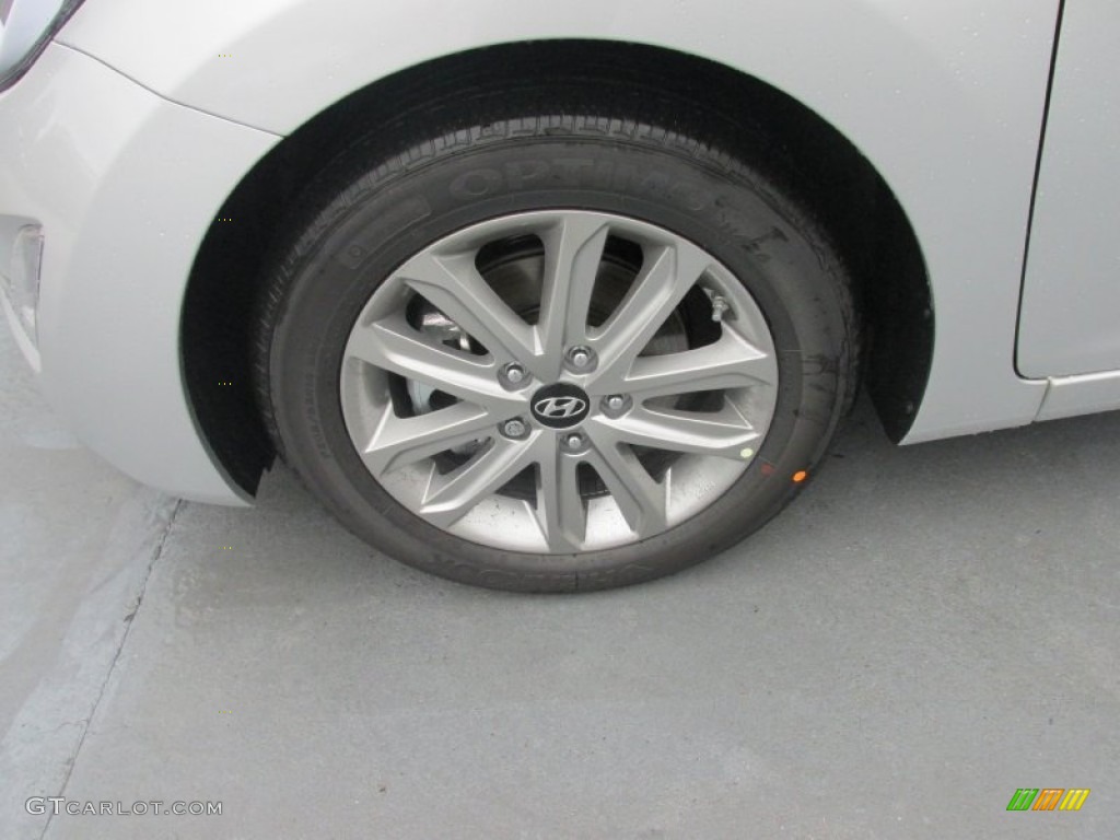 2015 Elantra SE Sedan - Shimmering Air Silver / Gray photo #11