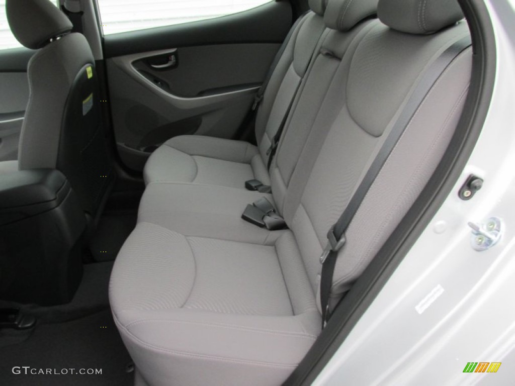 2015 Elantra SE Sedan - Shimmering Air Silver / Gray photo #19