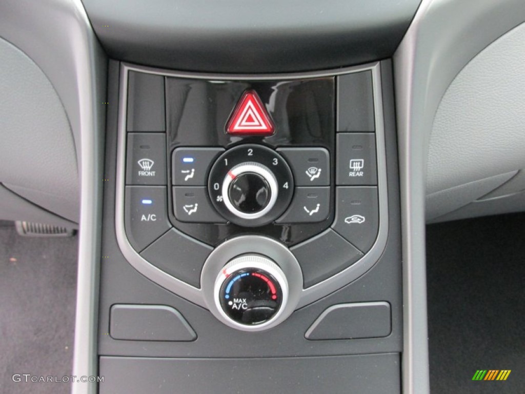 2015 Elantra SE Sedan - Shimmering Air Silver / Gray photo #27