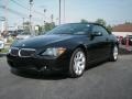 Jet Black - 6 Series 645i Convertible Photo No. 1