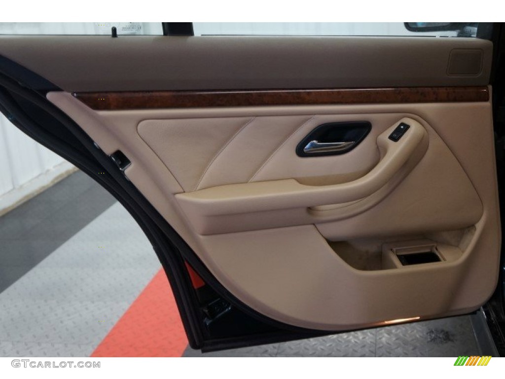 1997 5 Series 528i Sedan - Oxford Green Metallic / Sand Beige photo #11