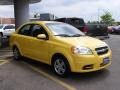 Summer Yellow - Aveo LS Sedan Photo No. 3