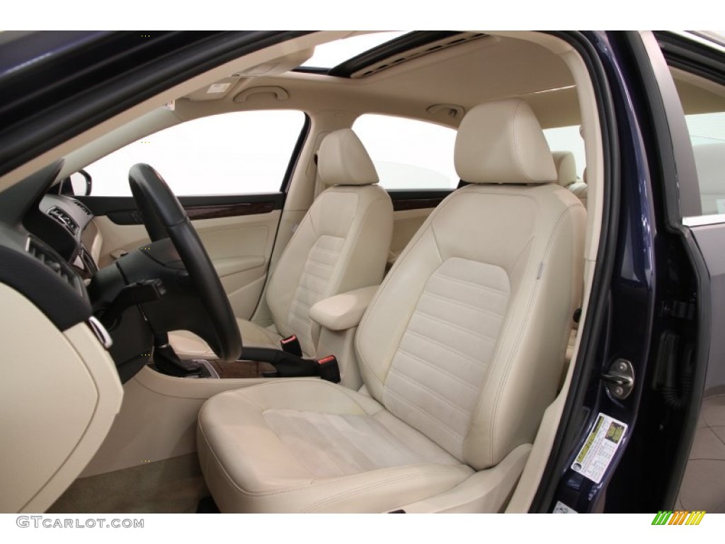 Cornsilk Beige Interior 2012 Volkswagen Passat TDI SEL Photo #97421468