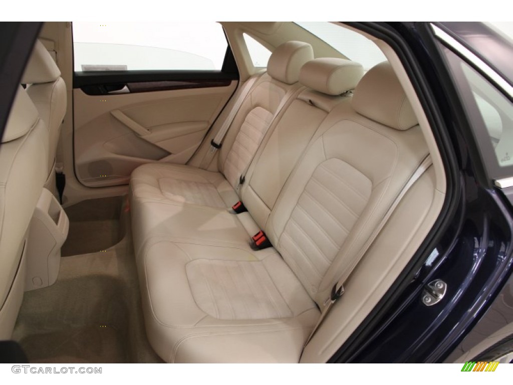 2012 Volkswagen Passat TDI SEL Rear Seat Photos