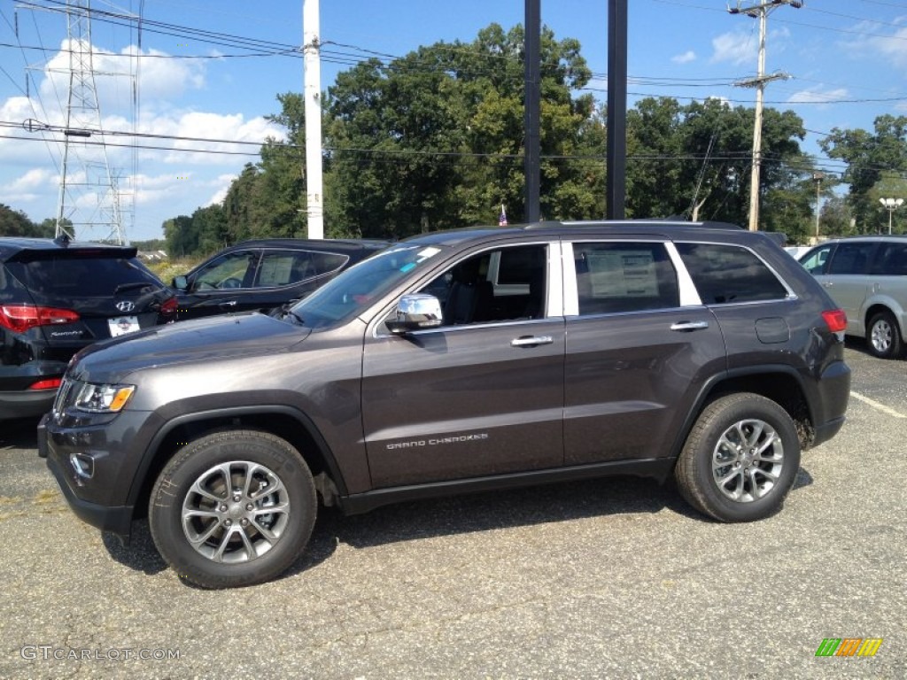 Granite Crystal Metallic 2015 Jeep Grand Cherokee Limited 4x4 Exterior Photo #97423019