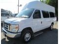 Oxford White - E Series Van E350 XLT Passenger Extended Photo No. 2