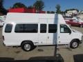 Oxford White - E Series Van E350 XLT Passenger Extended Photo No. 6