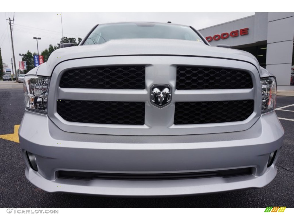 2014 1500 Express Regular Cab - Bright Silver Metallic / Black/Diesel Gray photo #2