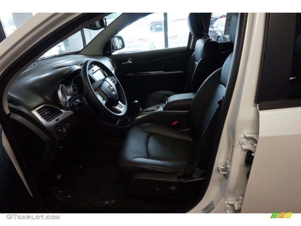2015 Journey SXT Plus - Pearl White Tri-Coat / Black photo #7