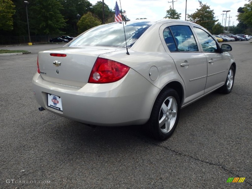 2009 Cobalt LT Sedan - Gold Mist Metallic / Ebony photo #5