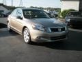 2008 Bold Beige Metallic Honda Accord EX-L V6 Sedan  photo #3