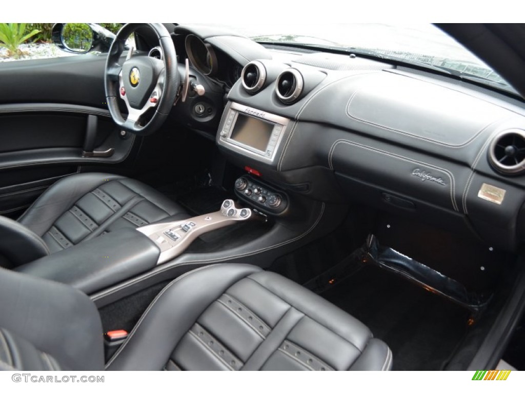 Charcoal (Dark Grey) Interior 2012 Ferrari California Standard California Model Photo #97428526