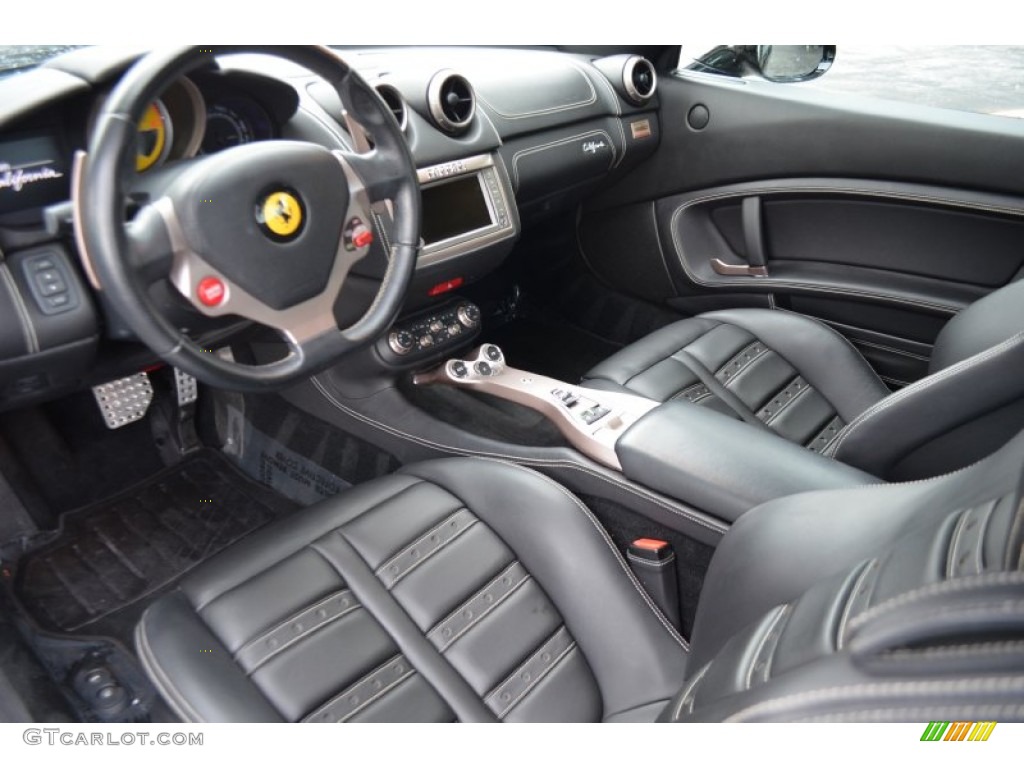Charcoal (Dark Grey) Interior 2012 Ferrari California Standard California Model Photo #97428541