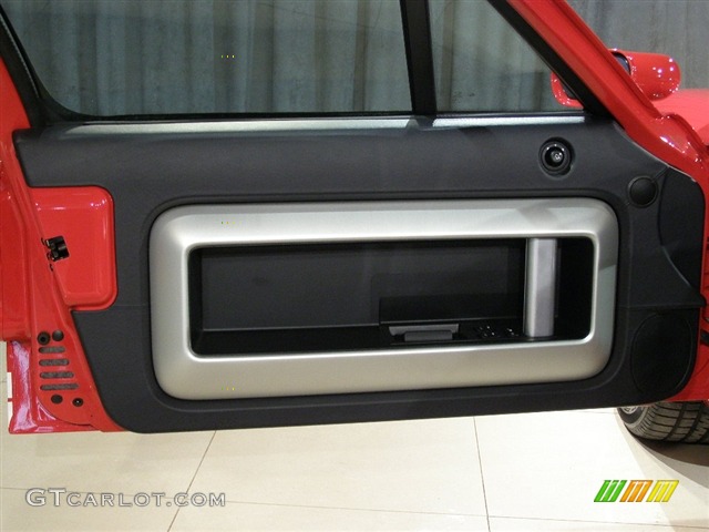 2005 Ford GT Standard GT Model Ebony Black Door Panel Photo #97431