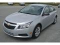 2014 Silver Ice Metallic Chevrolet Cruze LS  photo #2