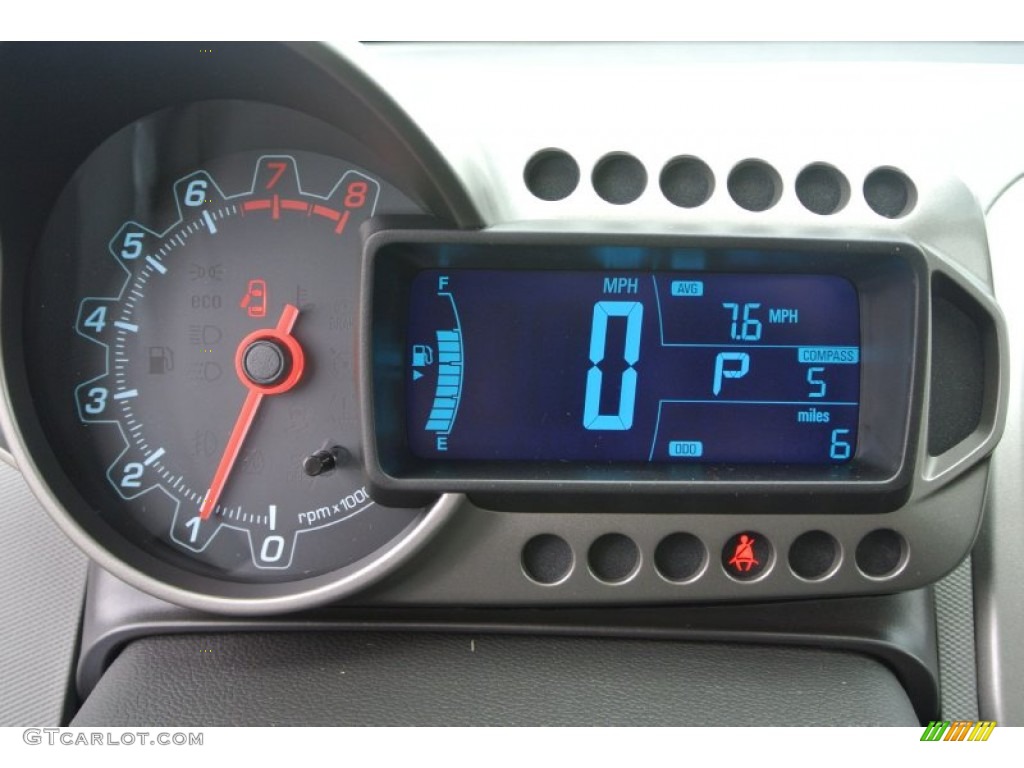 2014 Chevrolet Sonic LT Sedan Gauges Photo #97431478