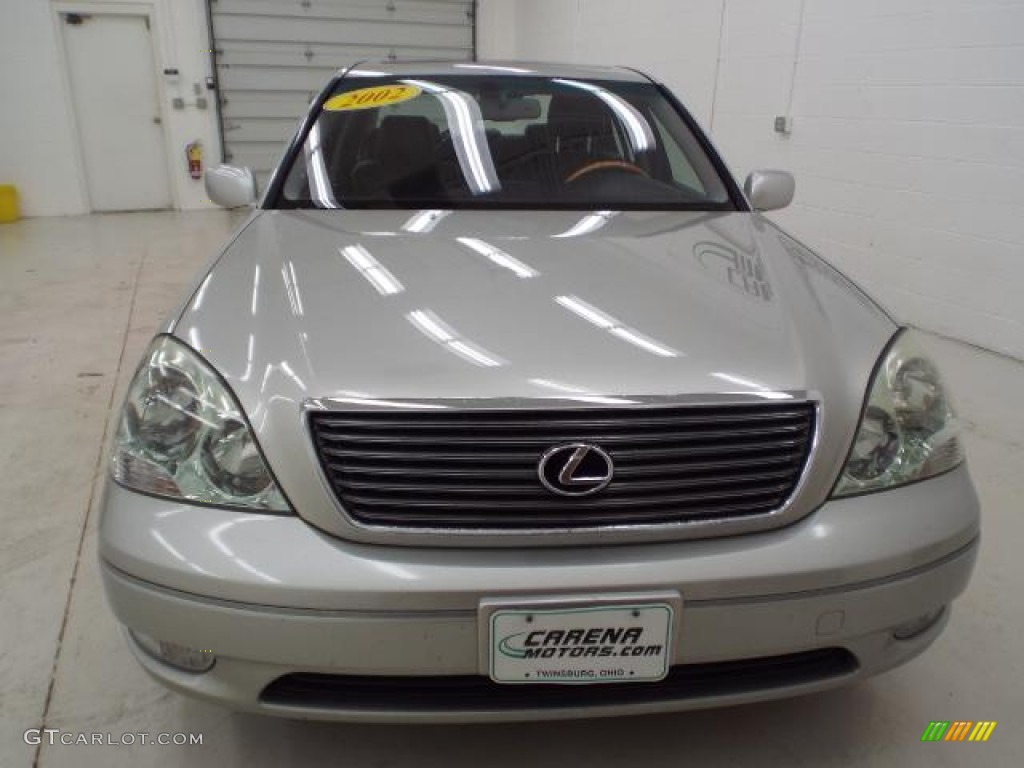 2002 LS 430 - Millennium Silver Metallic / Black photo #5
