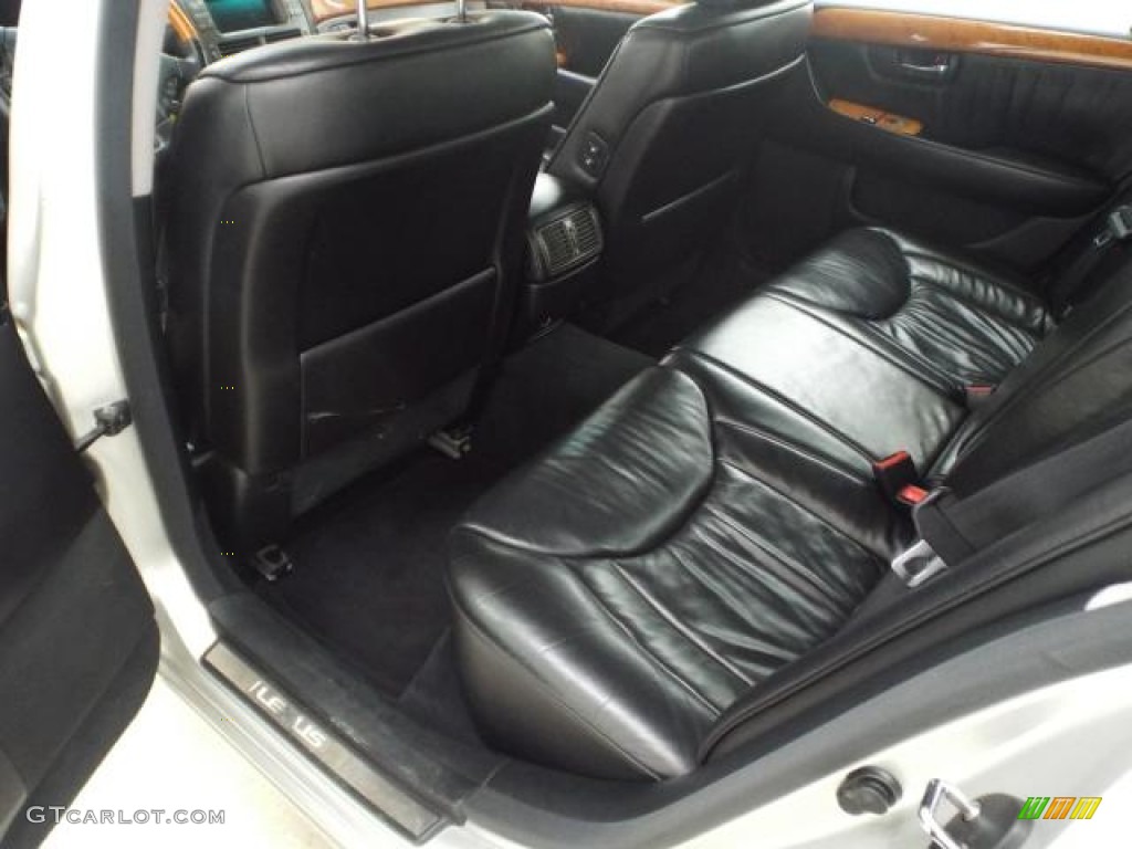 2002 LS 430 - Millennium Silver Metallic / Black photo #8