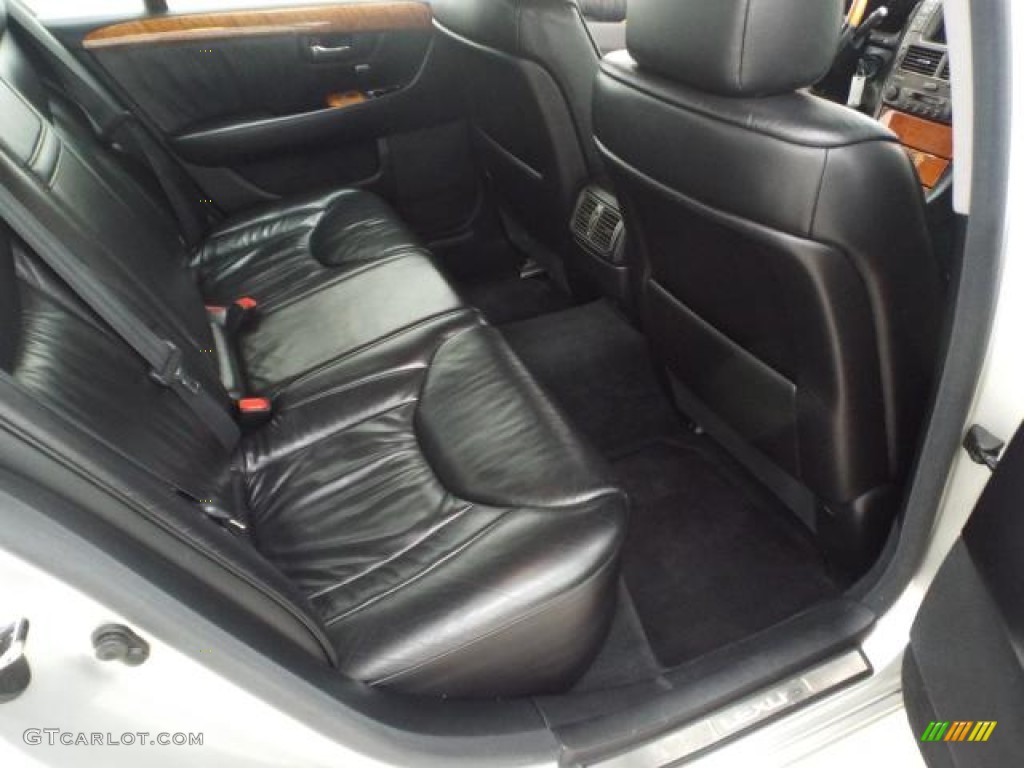 2002 LS 430 - Millennium Silver Metallic / Black photo #23