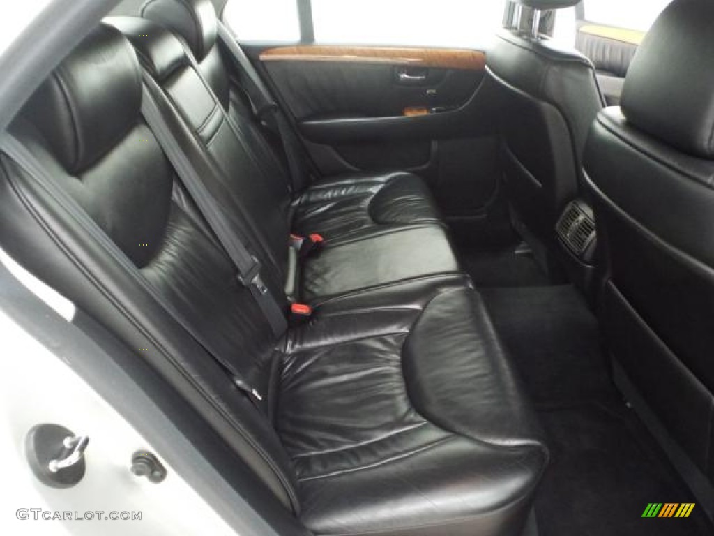 2002 LS 430 - Millennium Silver Metallic / Black photo #24