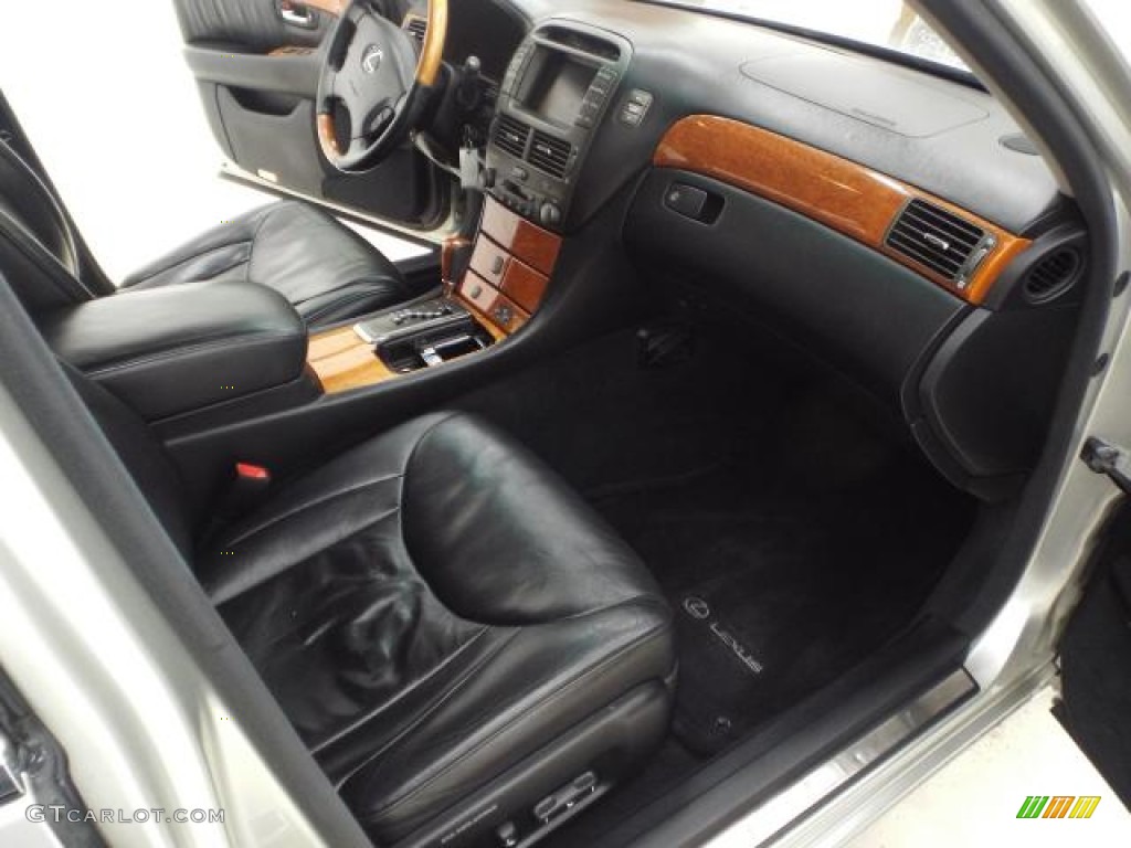 2002 LS 430 - Millennium Silver Metallic / Black photo #29