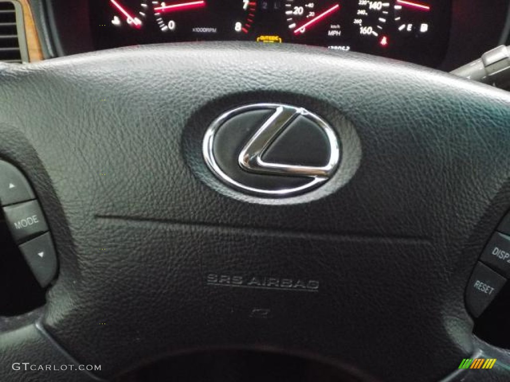 2002 LS 430 - Millennium Silver Metallic / Black photo #34