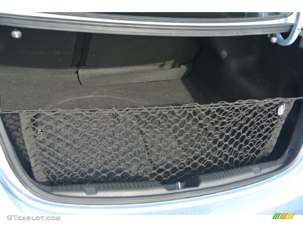2013 Elantra Limited - Blue Sky Metallic / Beige photo #21