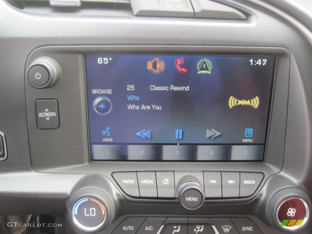 2015 Chevrolet Corvette Stingray Coupe Z51 Controls Photo #97434360